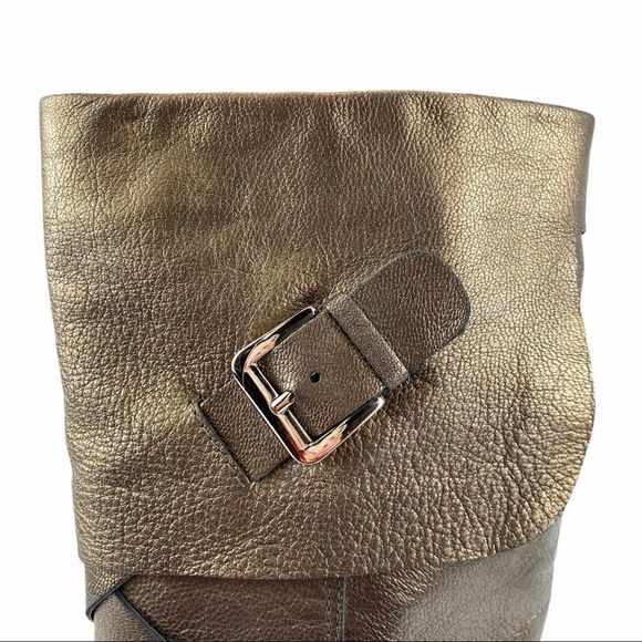 Via Spiga ‘Hanna' bronze tall leather boots 7 - Picture 8 of 15